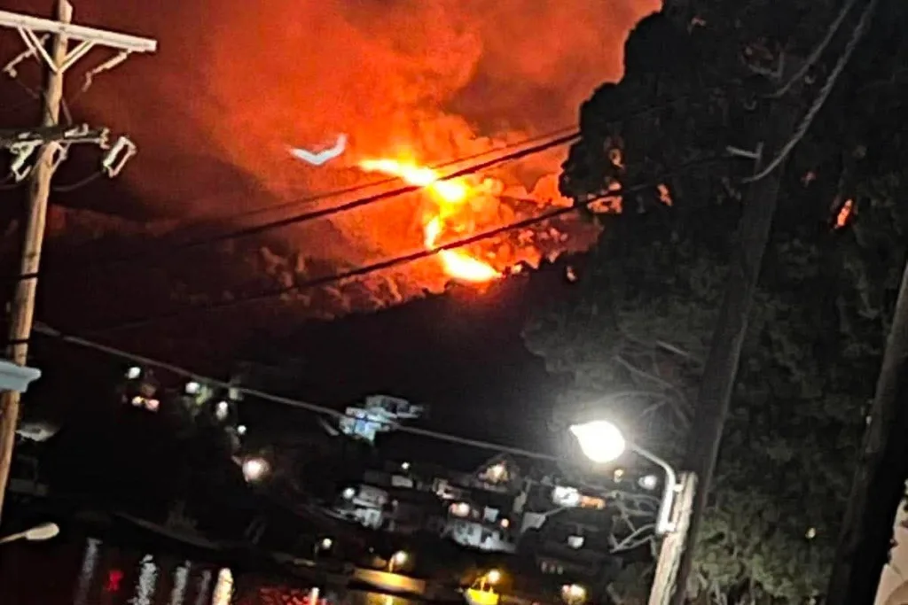 Φωτιά τώρα στην Κάλυμνο – Καίγεται δάσος