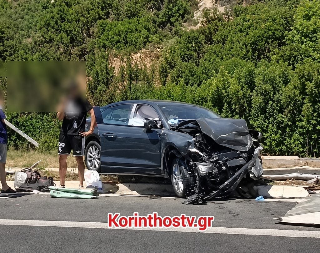 Σοβαρό τροχαίο στην Κορίνθου – Τριπόλεως: Φορτηγό πέρασε στο αντίθετο ρεύμα και συγκρούστηκε με ΙΧ
