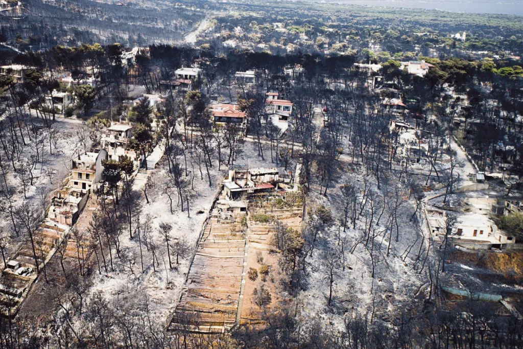 Από την τραγωδία στο Μάτι στο «μάτι του δορυφόρου»