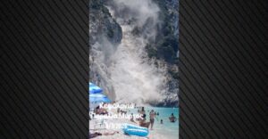 Κεφαλονιά: Νέα κατολίσθηση με βράχια να καταλήγουν στην παραλία του Μύρτου – Δεν σημειώθηκαν τραυματισμοί