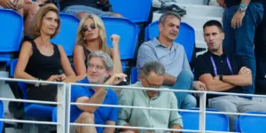 Κυριάκος Μητσοτάκης και Μαρέβα στο πλευρό της Σάκκαρη