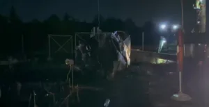 Ωραιόκαστρο: Σοκαρίστικες εικόνες από το φλεγόμενο αυτοκίνητο με νεκρό έναν 30χρονο