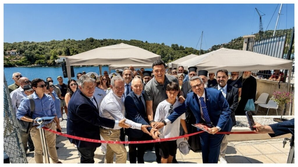 Εγκαινιάστηκε ο νέος Επιβατικός Σταθμός Παξών από τον Β. Κικίλια – Νέα πύλη εισόδου για κατοίκους κα