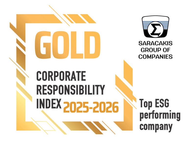 Διάκριση Ομίλου Επιχειρήσεων Σαρακάκη: GOLD AWARD στον CR Index 2025-2026 για τις ESG επιδόσεις του