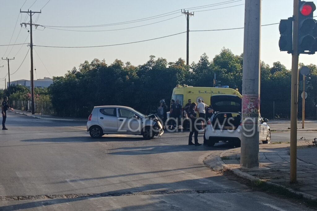 Τροχαίο Χανιά: Βίντεο από την στιγμή που ανατρέπεται το ασθενοφόρο