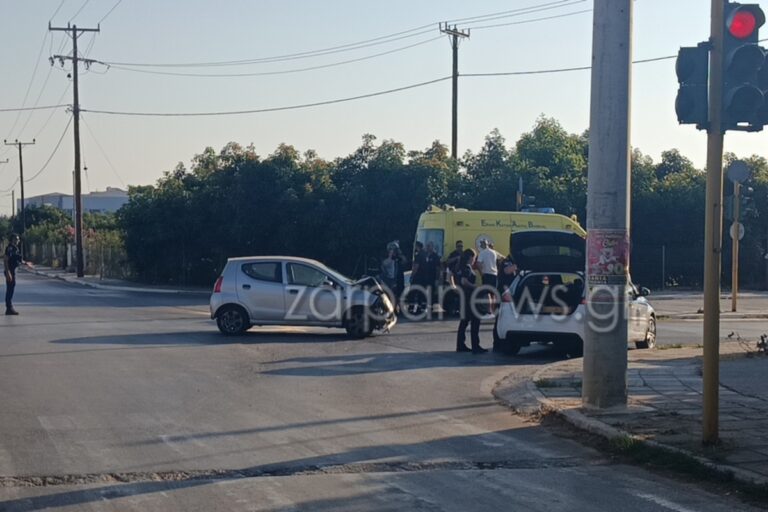 Τροχαίο Χανιά: Βίντεο από την στιγμή που ανατρέπεται το ασθενοφόρο