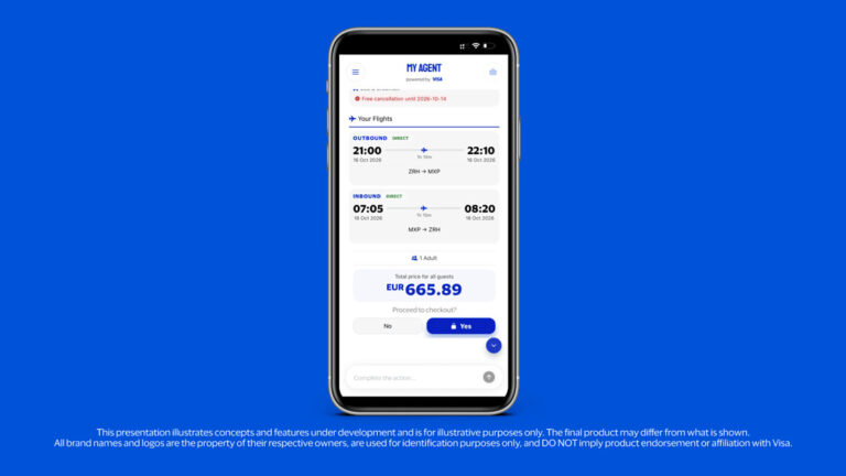 Η Visa, σε συνεργασία με τραπεζικά ιδρύματα της Ευρώπης, διαμορφώνει το μέλλον του agentic commerce, με ασφαλείς συναλλαγές μέσω AI agents
