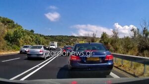 ΒΟΑΚ: Μπήκε στο αντίθετο ρεύμα για να κάνει προσπέραση – Στο παρά πέντε γλίτωσαν οι «απέναντι» [Βίντεο]