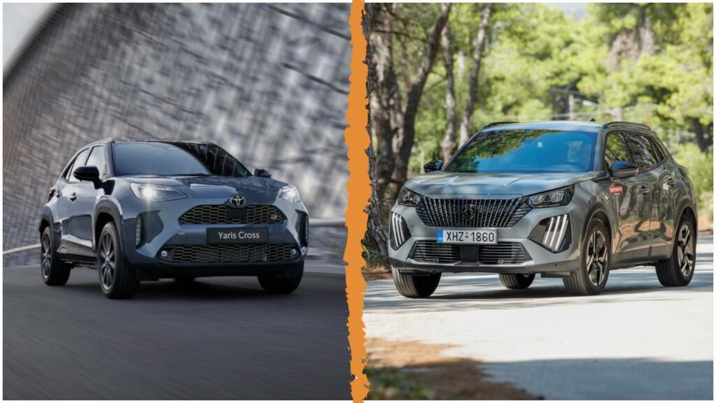 Toyota Yaris Cross Full Hybrid ή Peugeot 2008 mild hybrid; Ποιο best-seller προτιμάς;