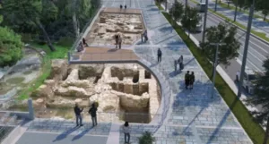 Βασιλίσσης Όλγας: Το εντυπωσιακό ρωμαϊκό συγκρότημα – Οι εικόνες από τον αρχαιολογικό χώρο