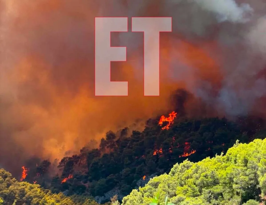 Αποκλειστικό ΕΤ: Δραματικές ώρες – Πόρτο Γερμενό σε πύρινο κλοιό – Η «mega fire» καίει τα πάντα