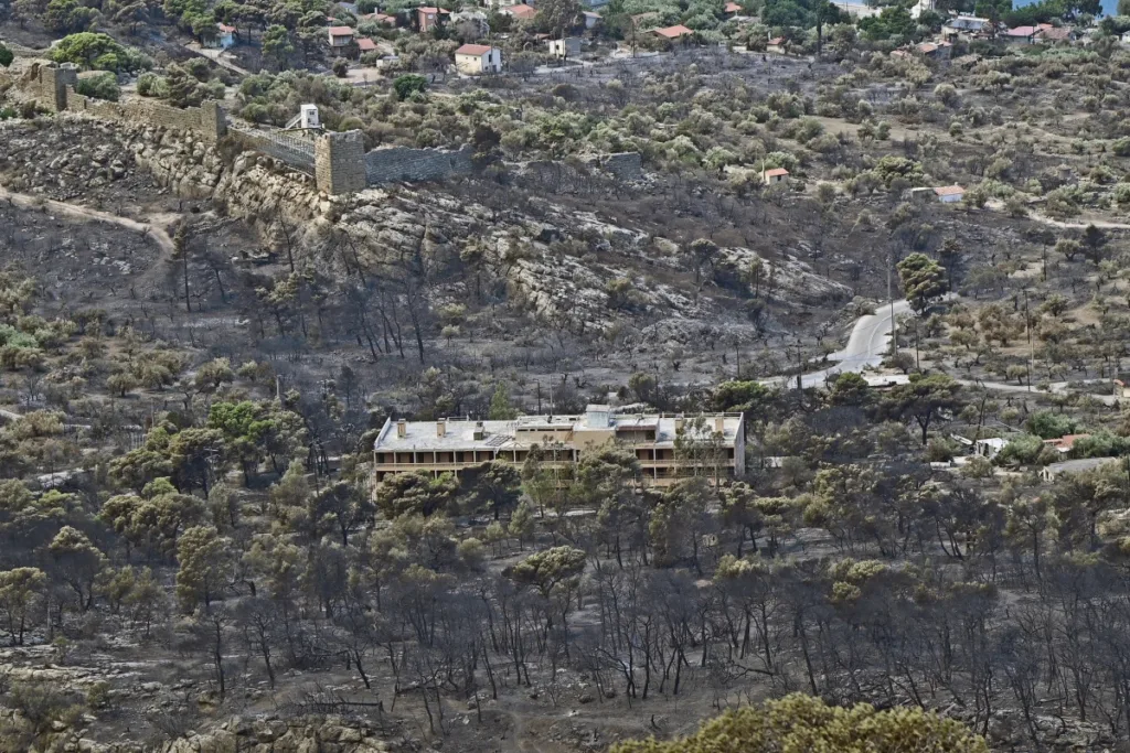 Δυτική Αττική: Ολοκληρώθηκε η χαρτογράφηση των καμένων