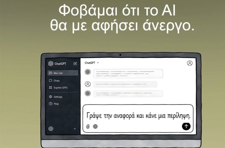 Αρκάς: Η καλημέρα του για…. την τεχνητή νοημοσύνη που αλλάζει την αγορά εργασίας