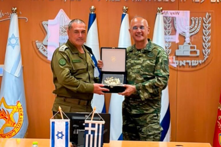 Επίσκεψη του αρχηγού ΓΕΕΘΑ στο Ισραήλ – Επαφές με αξιωματούχους