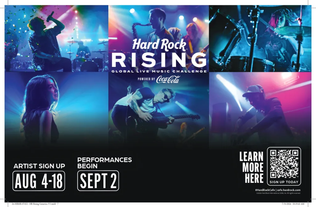 Το Hard Rock Cafe Athens αναζητά τα νέα μουσικά ταλέντα της Ελλάδας για τον παγκόσμιο διαγωνισμό Har