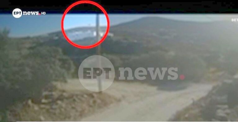 Σίφνος: Βίντεο – ντοκουμέντο από τη συντριβή του ελικοπτέρου