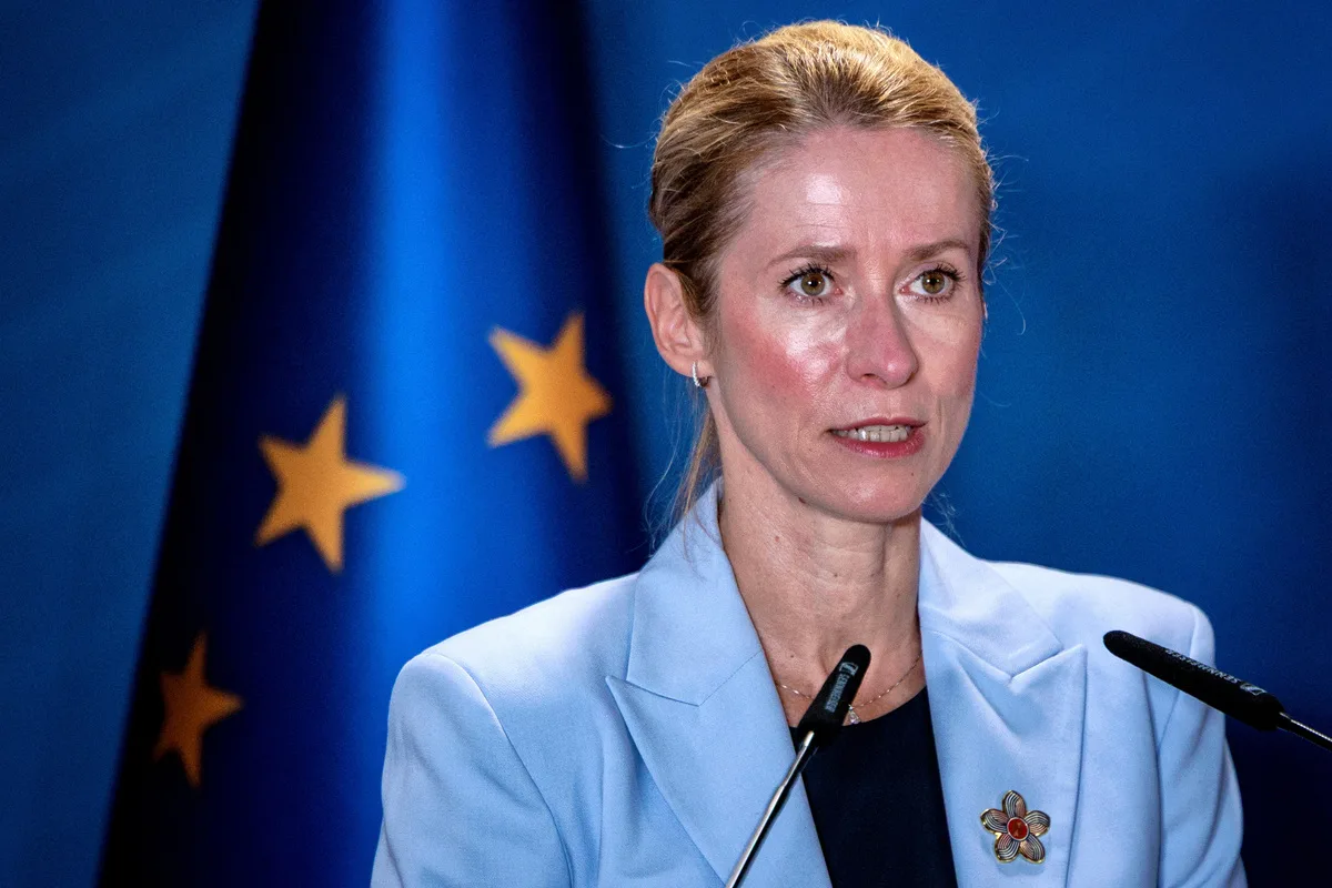 Η ύπατη εκπρόσωπος της ΕΕ Κάγια Κάλλας. Ezra Acayan/Pool via REUTERS