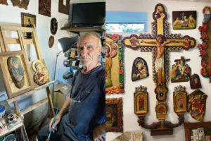 Ιωάννης Καζάνας: «Ονειρό μου είναι να δει ο κόσμος τα έργα μου» – Ο 73χρονος γλύπτης μιλά στον «ΕΤ»