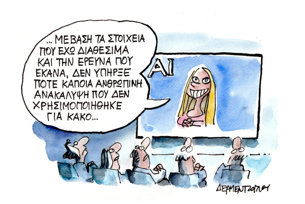 Η γελοιογραφία της ημέρας από τον Γιάννη Δερμεντζόγλου – Κυριακή 30 Αυγούστου 2026