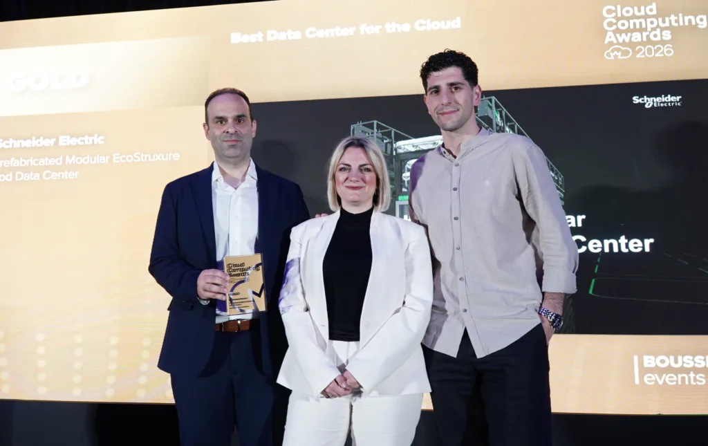 Η Νέα διπλή κορυφαία διάκριση για τη Schneider Electric στα Cloud Computing Awards 2026