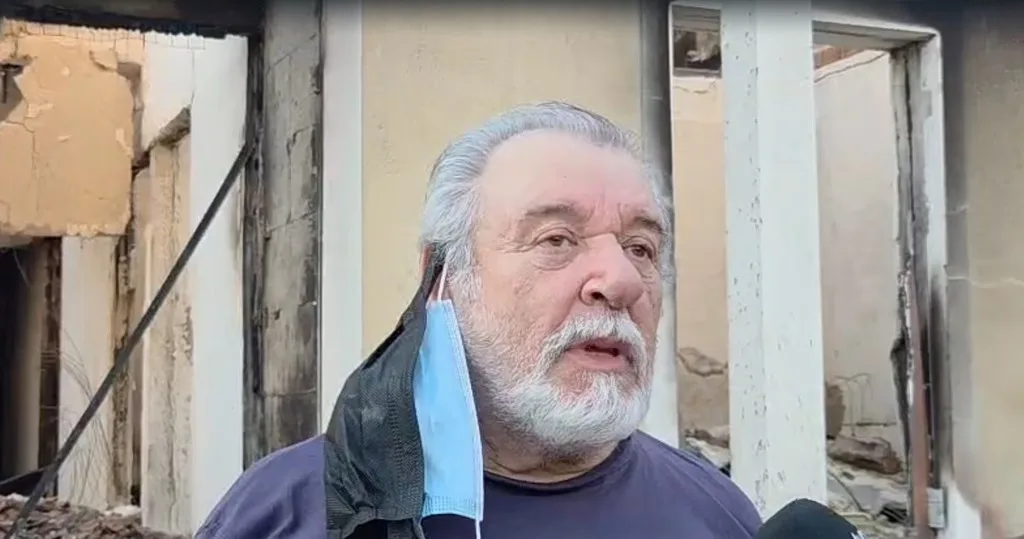 Συγκλονίζει ο Τάσος Χαλκιάς: «Οι κόποι μιας ζωής δεν είναι πια» μετά τη φωτιά στο Πόρτο Γερμενό