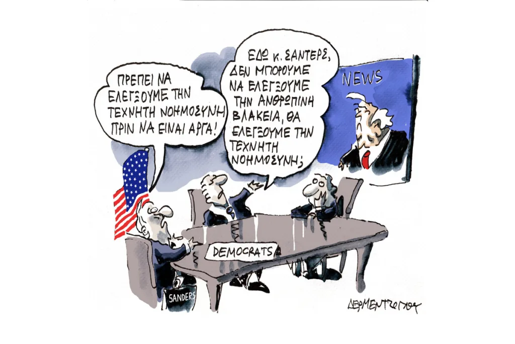 Η γελοιογραφία της ημέρας από τον Γιάννη Δερμεντζόγλου – Τετάρτη 12 Αυγούστου 2026