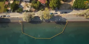 Εύβοια: Πλωτά φράγματα στις παραλίες για τις μωβ μέδουσες – «Ο κόσμος φοβόταν να μπει στη θάλασσα»