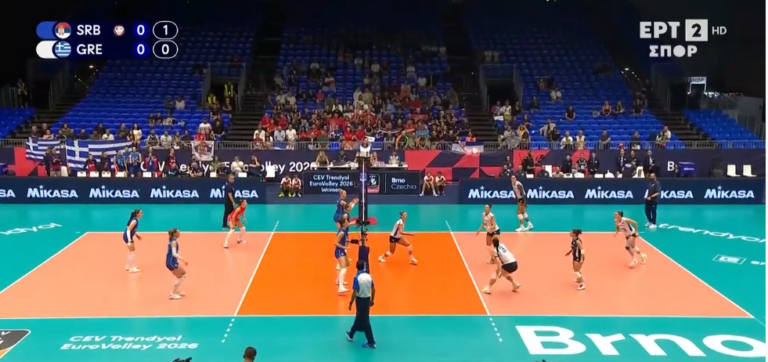 EuroVolley: Ήττα από τη Σερβία για την Εθνική γυναικών – Στους «16» η Ελλάδα