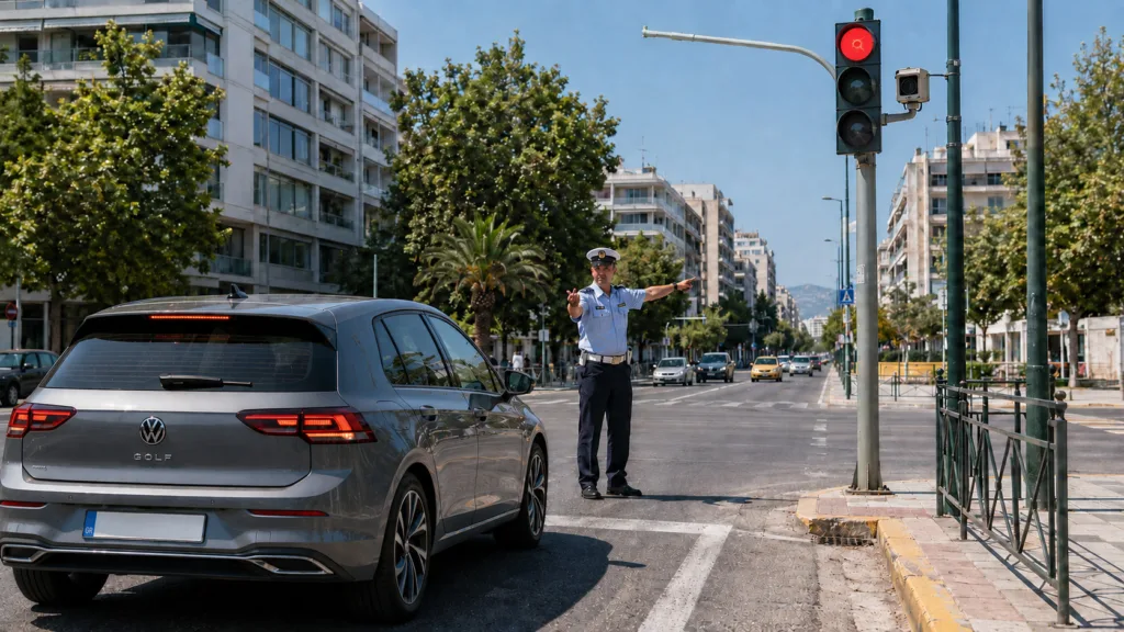 Ο τροχονόμος σού κάνει νόημα να περάσεις με κόκκινο – Τι υπερισχύει και τι γίνεται με την κάμερα;