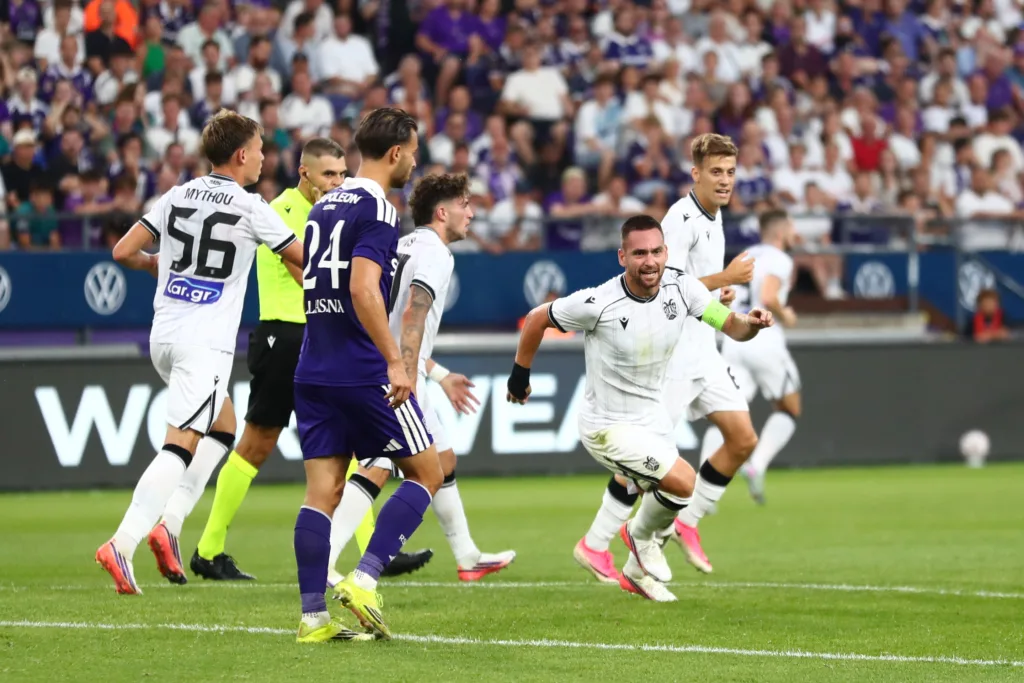 Άντερλεχτ-ΠΑΟΚ 1-1: «Το κάρφωσε» ο Ζίβκοβιτς – Ο Τάισον τη γλυκιά σέντρα