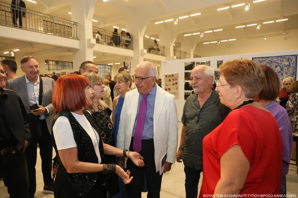 Παρουσία του Προέδρου της Βουλής η Έκθεση “Platforms Project– Independent Art Fair 2026” στο Καπνεργ