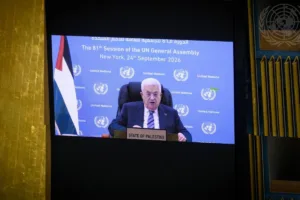 Με βιντεοκλήση η ομιλία Αμπάς στον ΟΗΕ: «Η πολιτική του Ισραήλ απειλεί την ύπαρξη των Παλαιστινίων»
