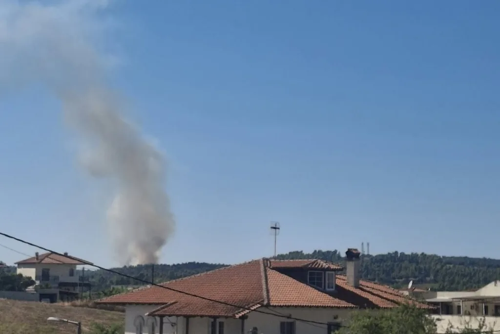 Φωτιά τώρα στη Χαλκιδική: Ήχησε το 112 – Επιχειρούν 7 εναέρια μέσα