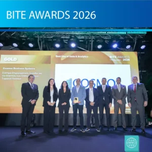 Διπλή βράβευση του Ομίλου Cosmos στα BITE Awards 2026
