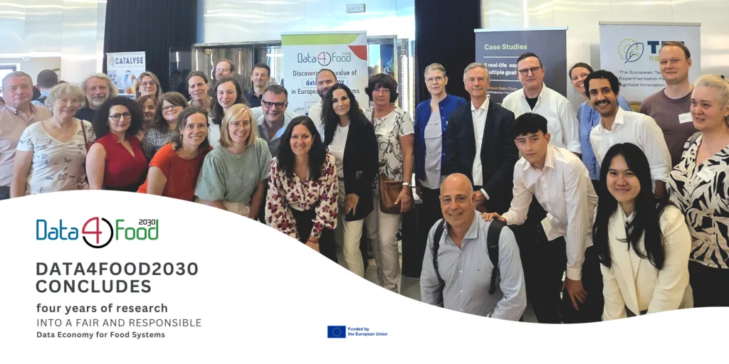Data4Food2030: Τέσσερα χρόνια έρευνας για μια δίκαιη και υπεύθυνη Οικονομία Δεδομένων για τα Συστήμα