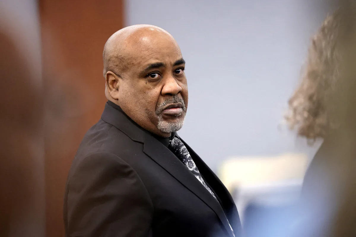 Ο Duane Davis στη δίκη για τη δολοφονία του ράπερ Tupac Shakur. REUTERS/Steve Marcus/Pool