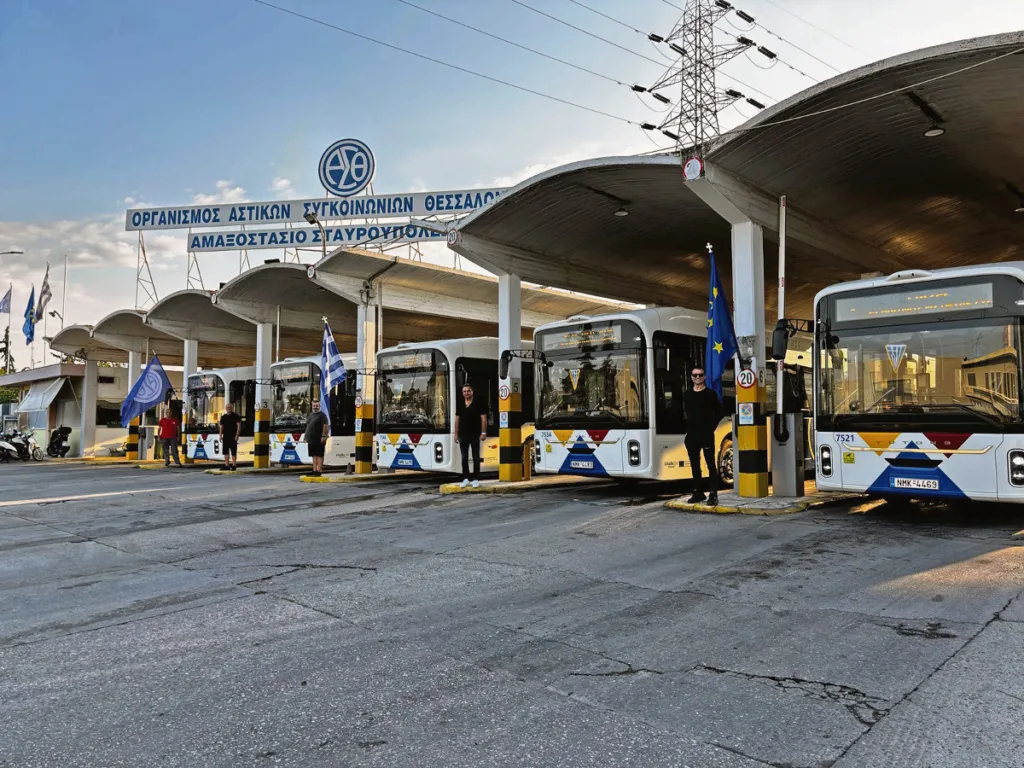 Θεσσαλονίκη: Στους δρόμους 50 νέα ηλεκτρικά λεωφορεία