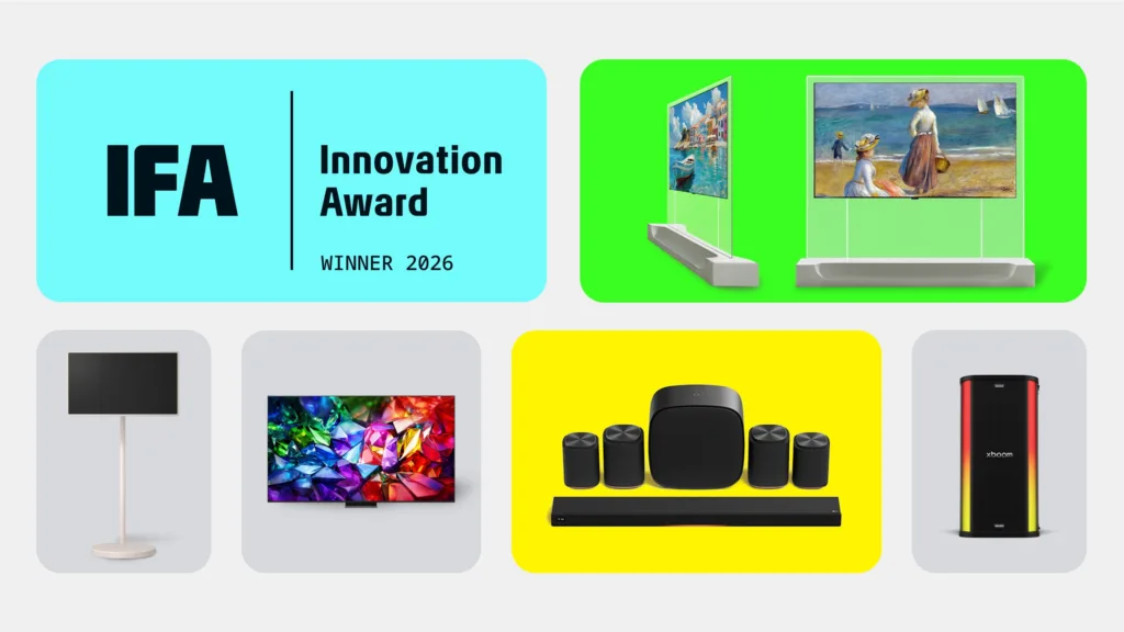 Η LG Electronics κερδίζει τον τίτλο «BEST BRAND OF IFA 2026» και πολλαπλές διακρίσεις στα IFA Innova