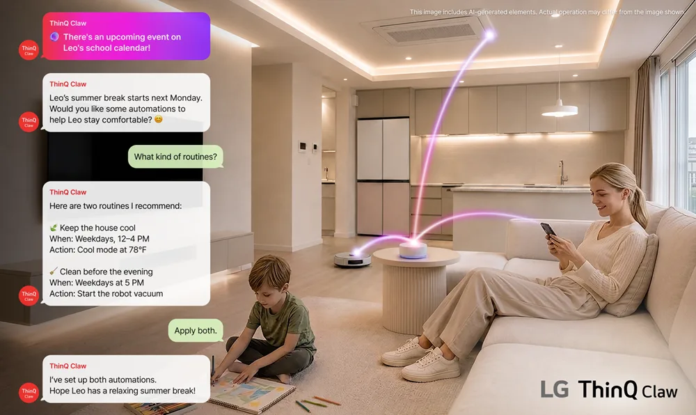 Η LG Electronics παρουσιάζει την επόμενη γενιά του AI Home στην IFA 2026