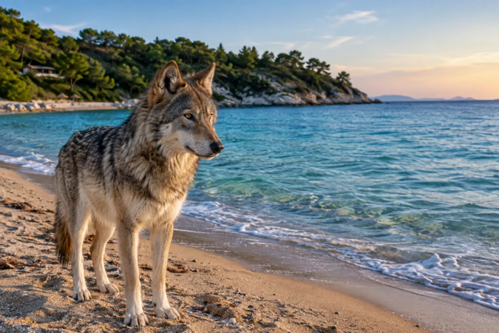 Μυστήριο στη Χαλκιδική: Επανεμφανίστηκε ο «λύκος των παραλιών»; – Τι λέει ειδικός στο ET Magaz