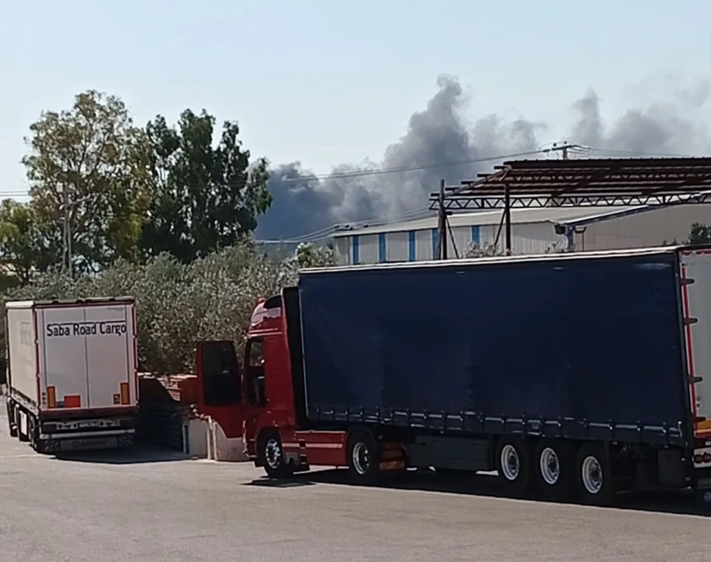 Φωτιά στην Μάνδρα: Συναγερμός στην περιοχή Ξηροπήγαδο – Ήχησε μήνυμα από το 112