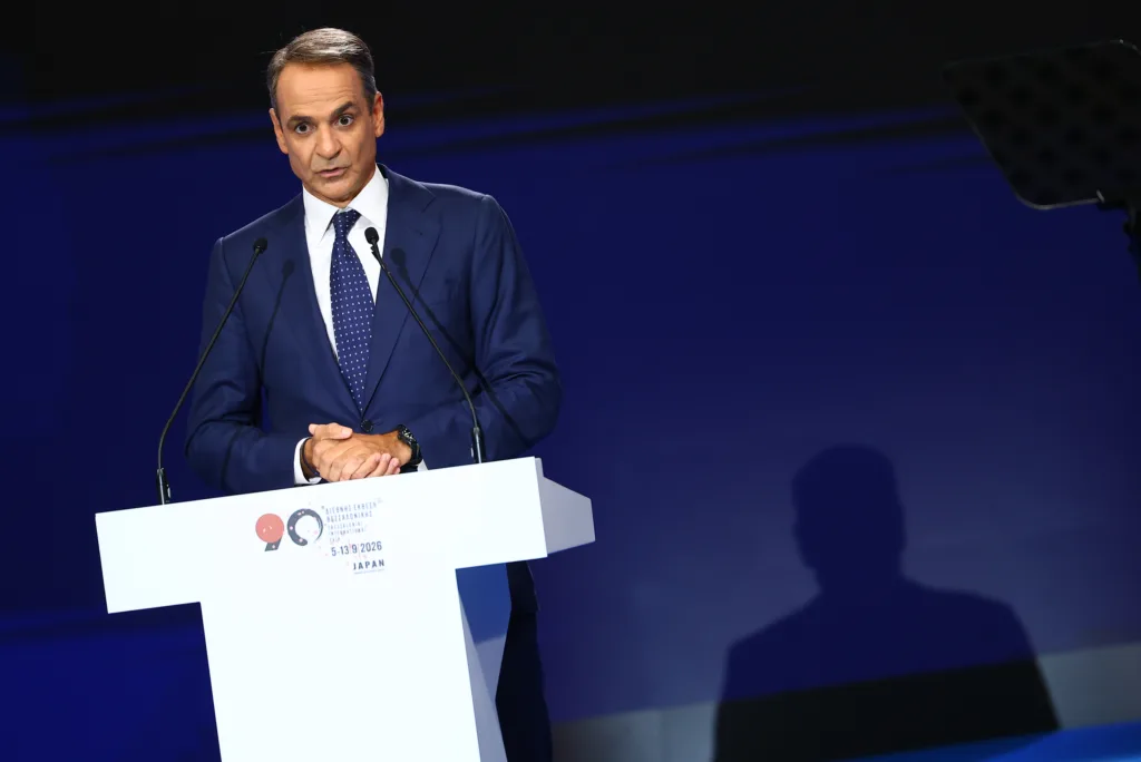 Ο Κυριάκος Μητσοτάκης στην ΔΕΘ – Η κάλπη θα επιλέξει την ελπίδα ή την περιπέτεια