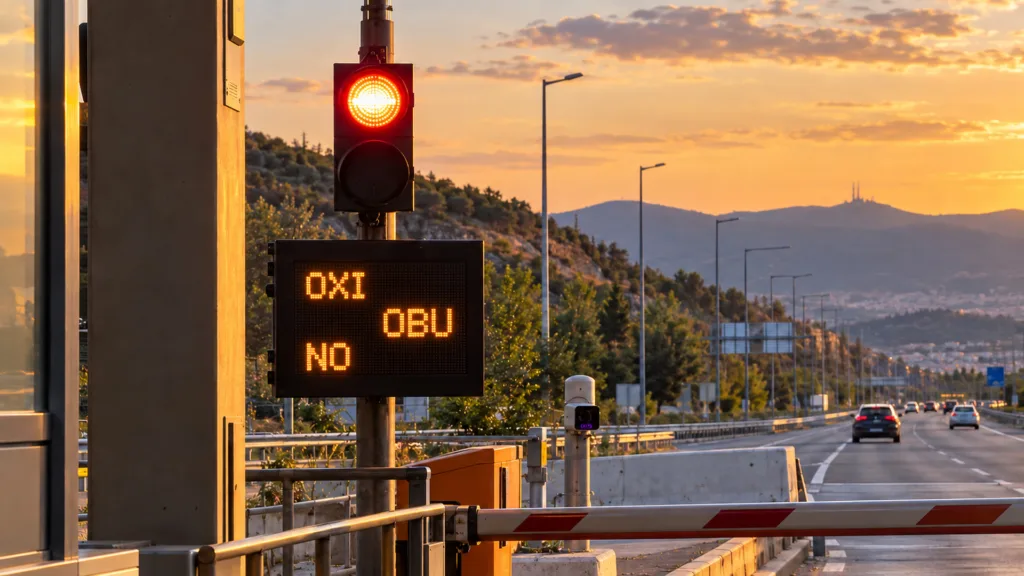 Τι σημαίνει το «ΟΧΙ OBU» στα διόδια; – Η ένδειξη που μπερδεύει τους οδηγούς