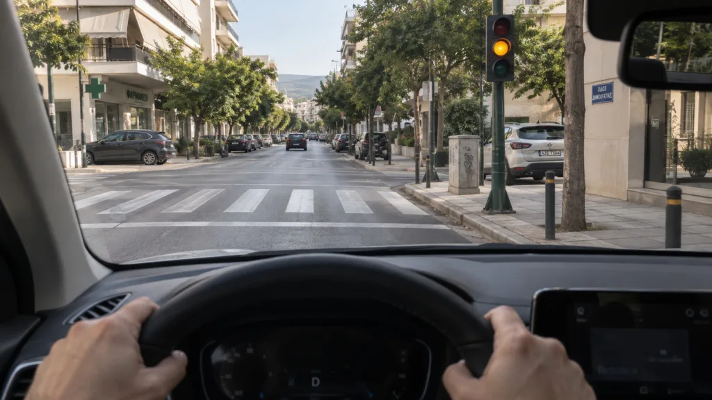 Πόσο διαρκεί το πορτοκαλί φανάρι στην Ελλάδα; Τα δευτερόλεπτα που κάνουν τη διαφορά