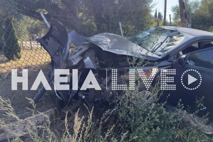 Στο νοσοκομείο Πύργου τρία άτομα μετά από σφοδρό τροχαίο