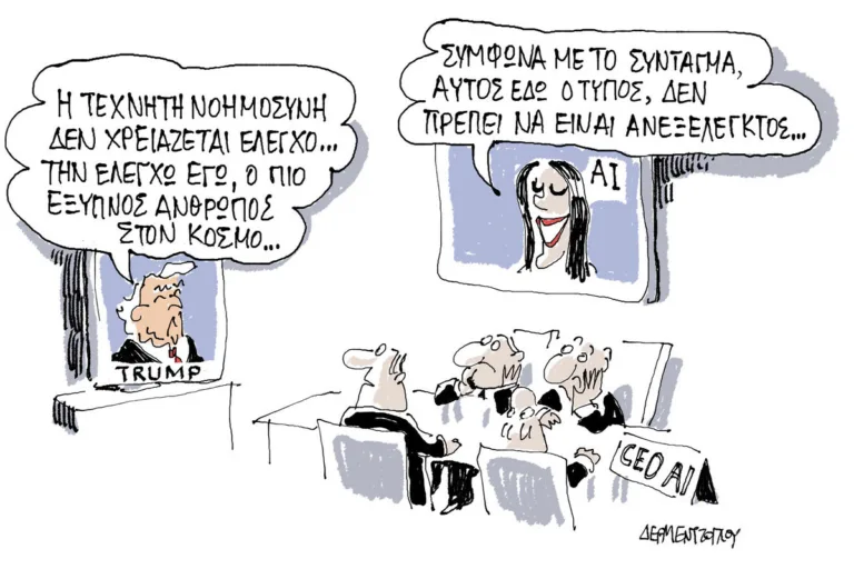Η γελοιογραφία της ημέρας από τον Γιάννη Δερμεντζόγλου – Δευτέρα 21 Σεπτεμβρίου 2026