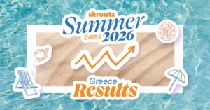 Καλοκαιρινές εκπτώσεις στο Skroutz: Αύξηση 30% στις παραγγελίες