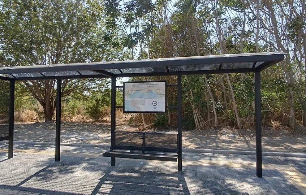 Θεσσαλονίκη: Τρία νέα στέγαστρα τοποθετήθηκαν στον σταθμό Μετρό «Μίκρα»