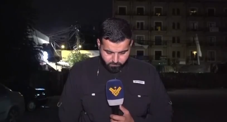 Λίβανος: Ρεπόρτερ τραυματίστηκε ενώ κάλυπτε ισραηλινή επιδρομή – Η σοκαριστική στιγμή στον αέρα