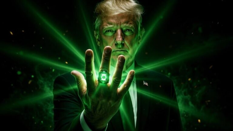 Ο Τραμπ «διεκδικεί» τη Σελήνη και γίνεται Green Lantern: Οι αναρτήσεις που προκάλεσαν χαμό